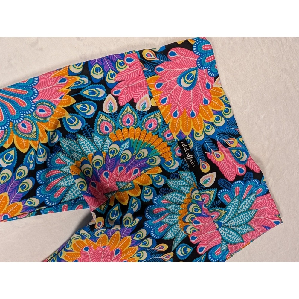 Rebel Affair Leggings Yoga Gym Bundle Lot 2 Size 1 Small Peacock Bold High Rise - Picture 2 of 16
